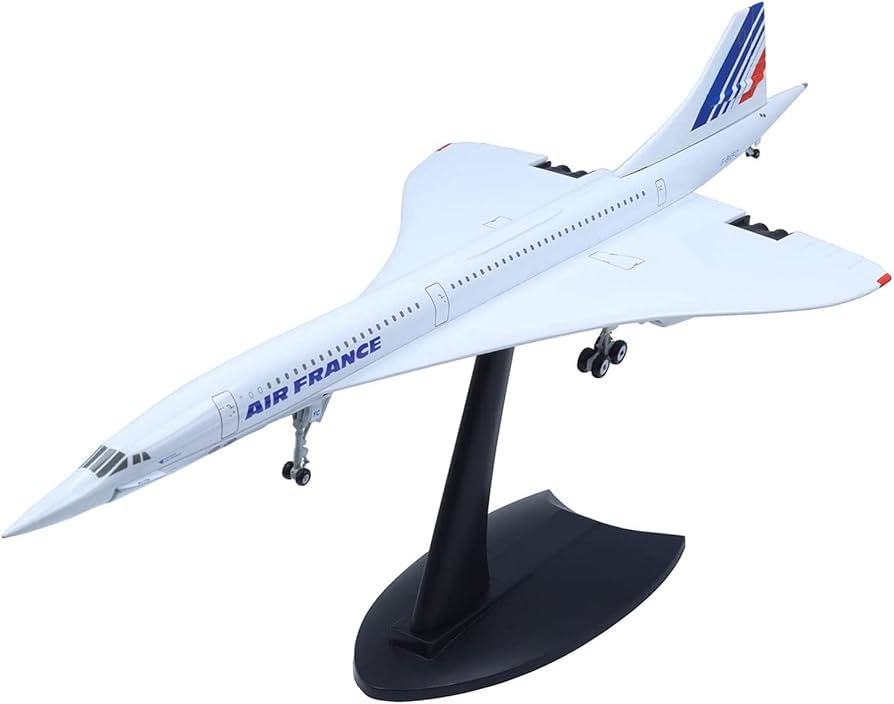 Amazon.co.jp: AZIZAT 1/200スケールエールフランス飛行機コンコルド