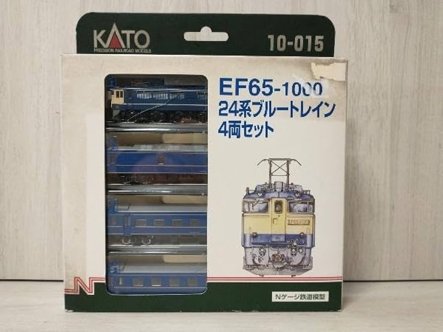 Amazon | Nゲージ KATO 10-015 EF65形1000番台 24系ブルートレイン4両