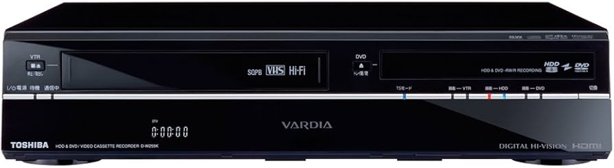 Amazon | TOSHIBA VARDIA VTR一体型ハイビジョンレコーダー HDD 250GB