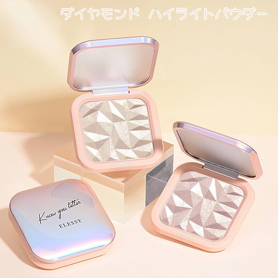 Amazon.co.jp: ダイヤモンド ハイライトパウダー 4カラー ハイライト