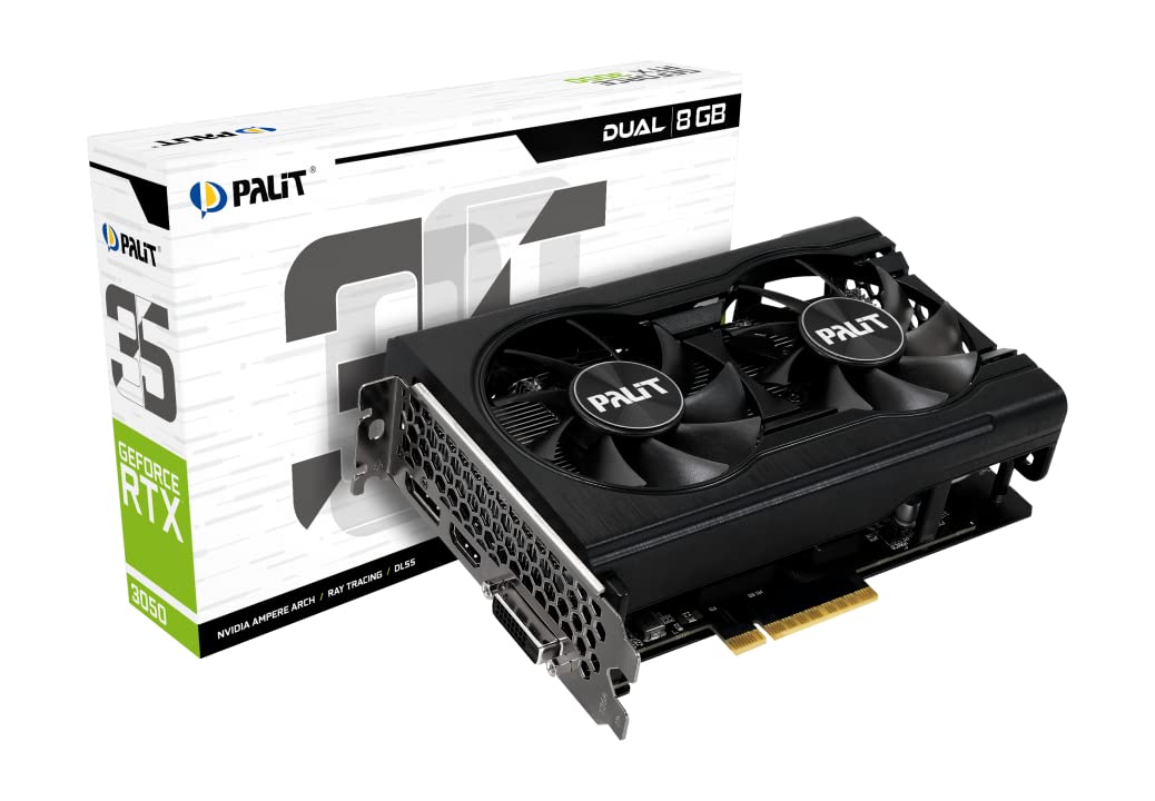 Amazon | Palit(パリット) GeForce RTX 3050 Dual 8GB / NE63050018P1