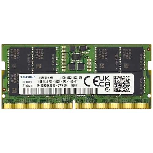 Amazon.co.jp: Samsung 16GB DDR5 5600MHz PC5-44800 CL46 SODIMM 1Rx8