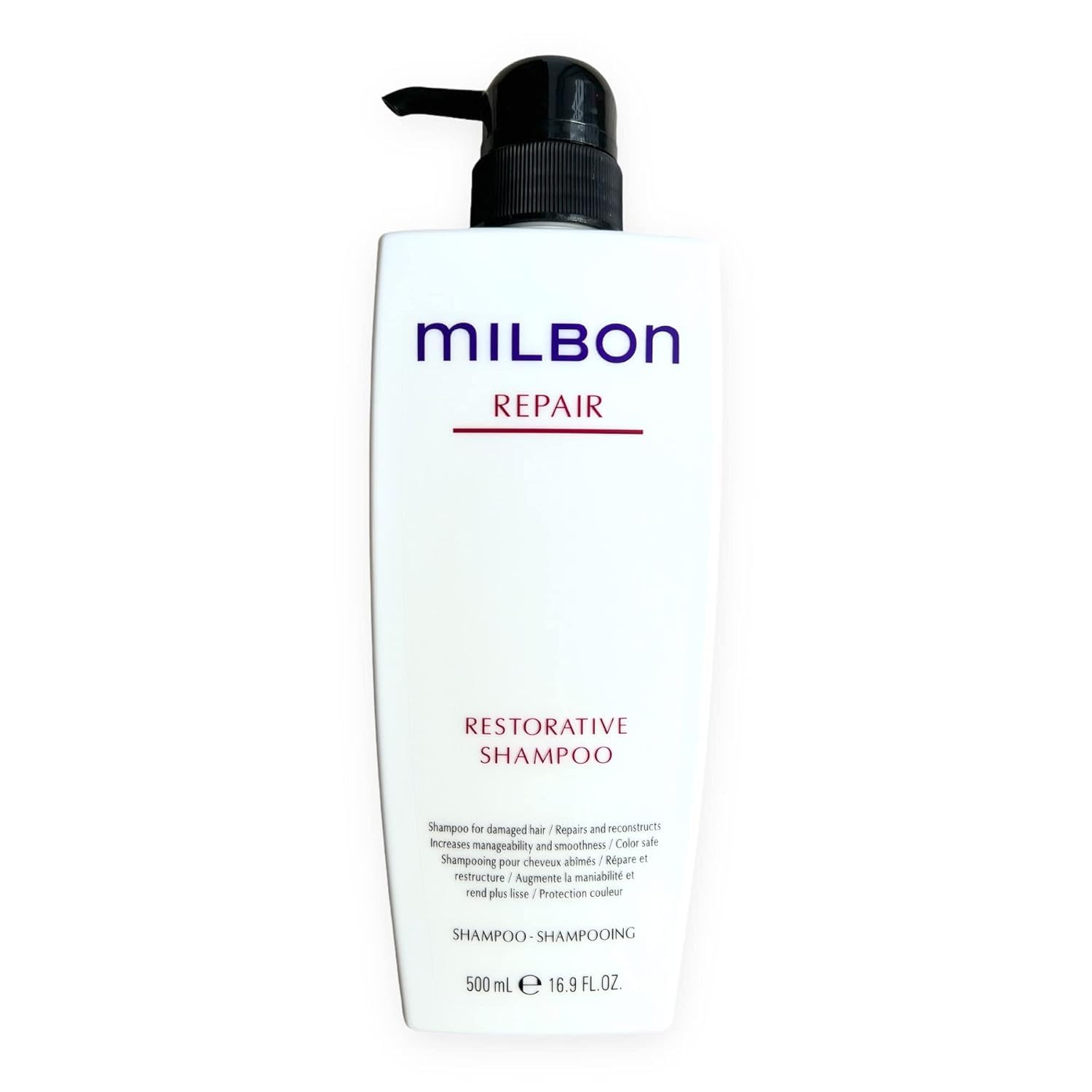 Amazon.com : Milbon Repair Restorative Shampoo Big Pack 16.9 oz