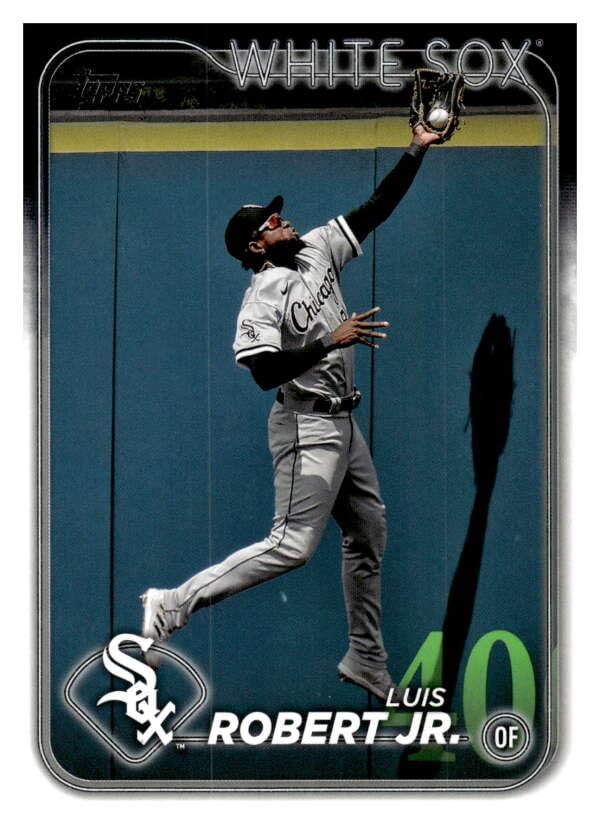 Amazon.com: Luis Robert Jr. 2024 Topps #249 NM-MT Baseball White