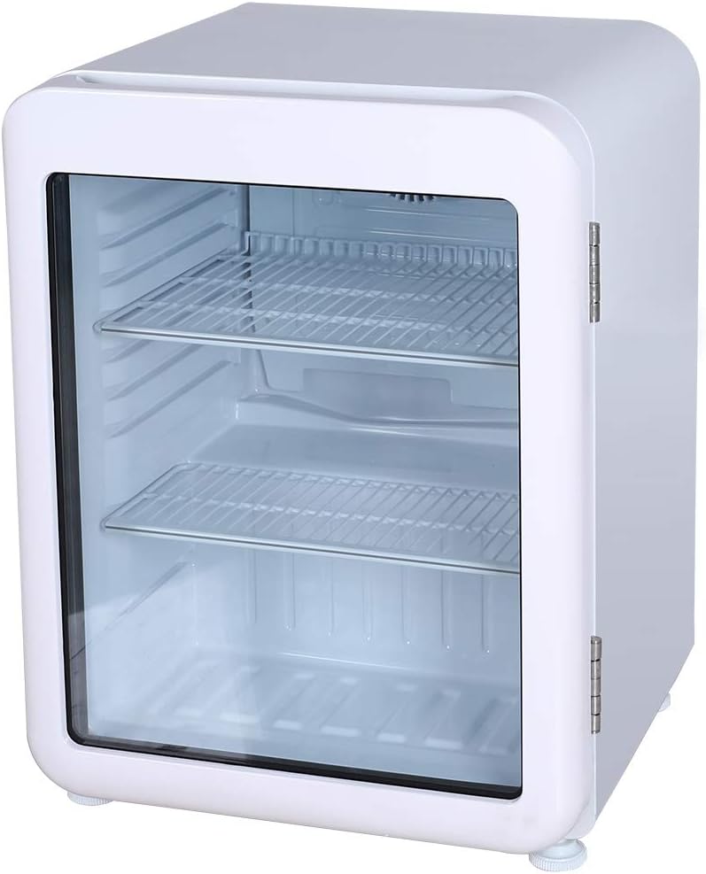 76 業務用 冷蔵ショーケース オフィスコンビニ XW-105 左右開き 小型