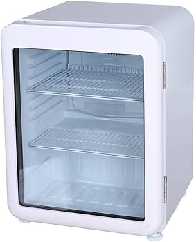 Amazon | Hijiru レトロ冷蔵ショーケース68L/ホワイト【HJR-RK70WT