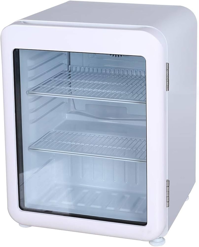 Amazon | Hijiru レトロ冷蔵ショーケース68L/ホワイト【HJR-RK70WT