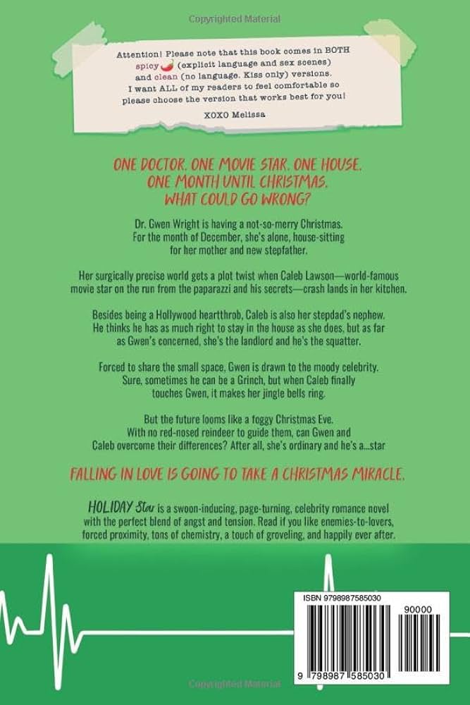Holiday Star: A spicy Christmas celebrity romance (Holiday Romance