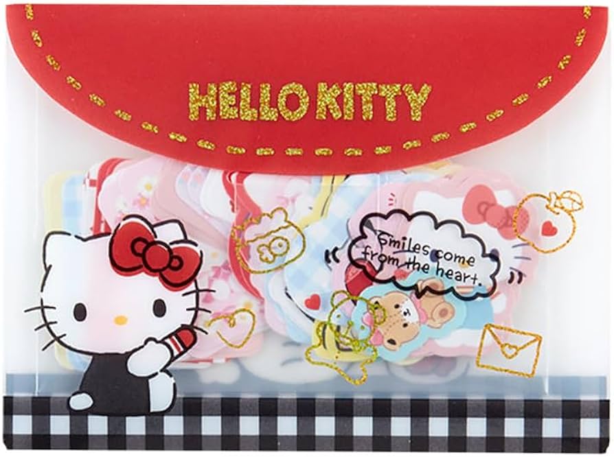 Amazon | サンリオ(SANRIO) ハローキティ シール&ケースセット 400416