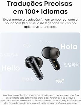 soundcore P40i da Anker, Fone de Ouvido Bluetooth 5.3