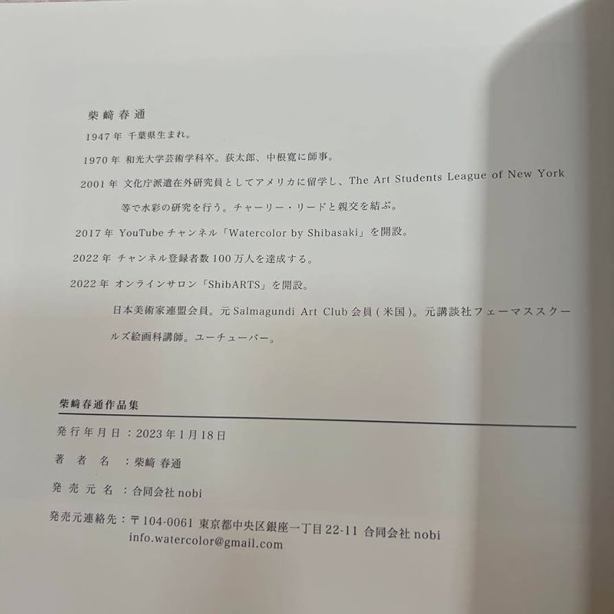 Amazon.co.jp: 柴崎春道 作品集二冊（展示会） : おもちゃ