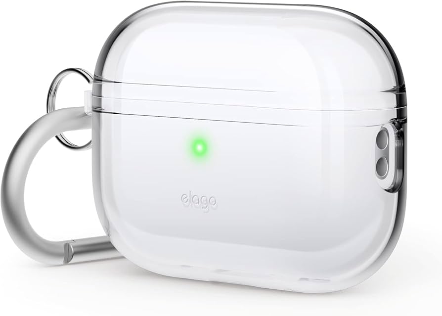 Amazon | 【elago】 AirPods Pro2 対応 ケース カラビナ 付 耐衝撃