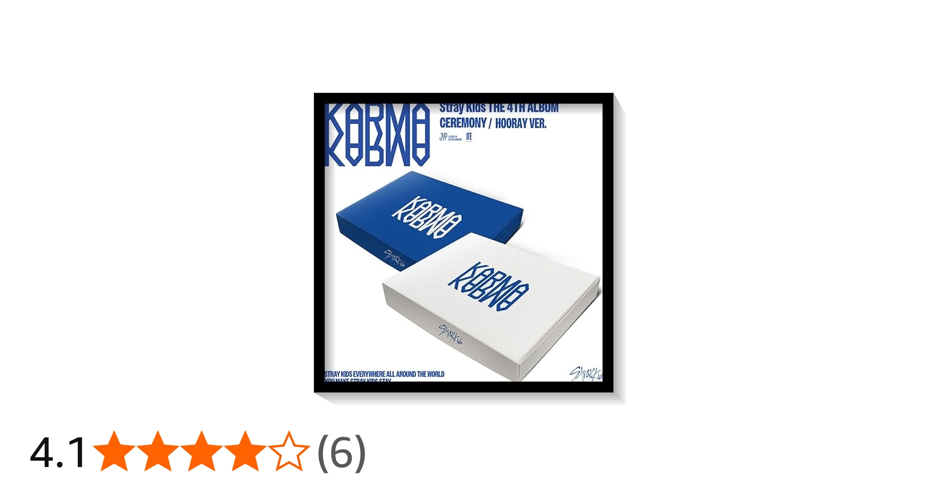 Amazon.co.jp: Stray-Kids (スキズ) - KARMA 韓国盤 (STANDARD_2種 SET