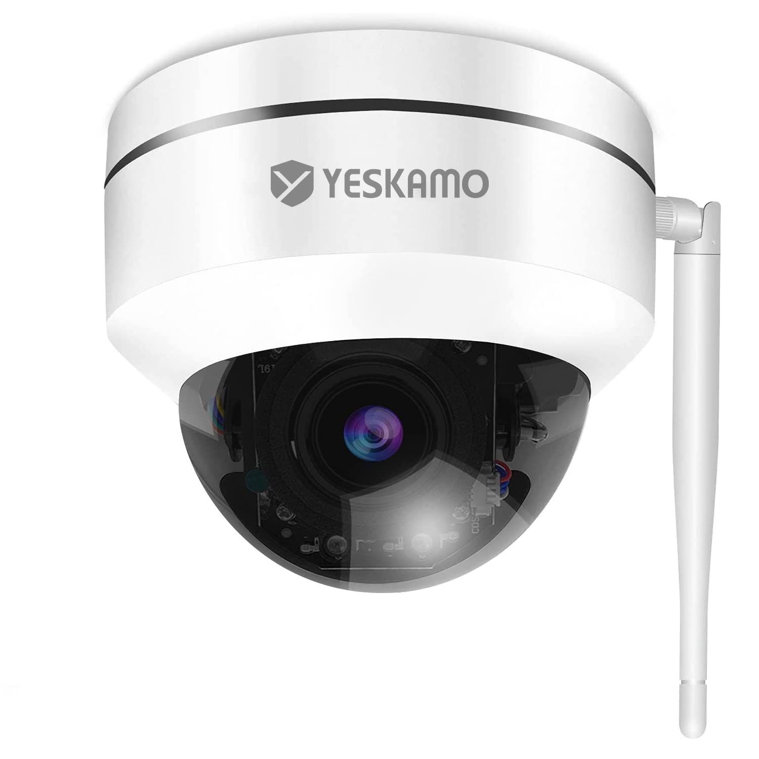 Amazon.co.jp: YESKAMO 防犯カメラ ワイヤレス 屋外 500万画素 (NK02