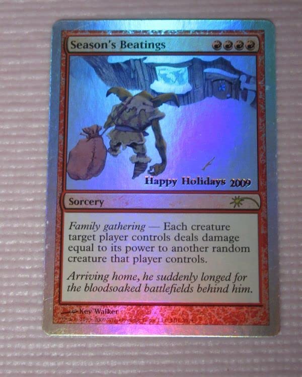 Amazon.co.jp: mtg foil 英語版 Season's Beatings ホリデーギフト