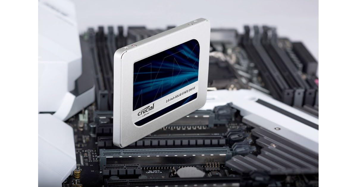 Crucial MX500 1TB 3D NAND SATA 2.5 Inch Internal SSD, up to 560MB