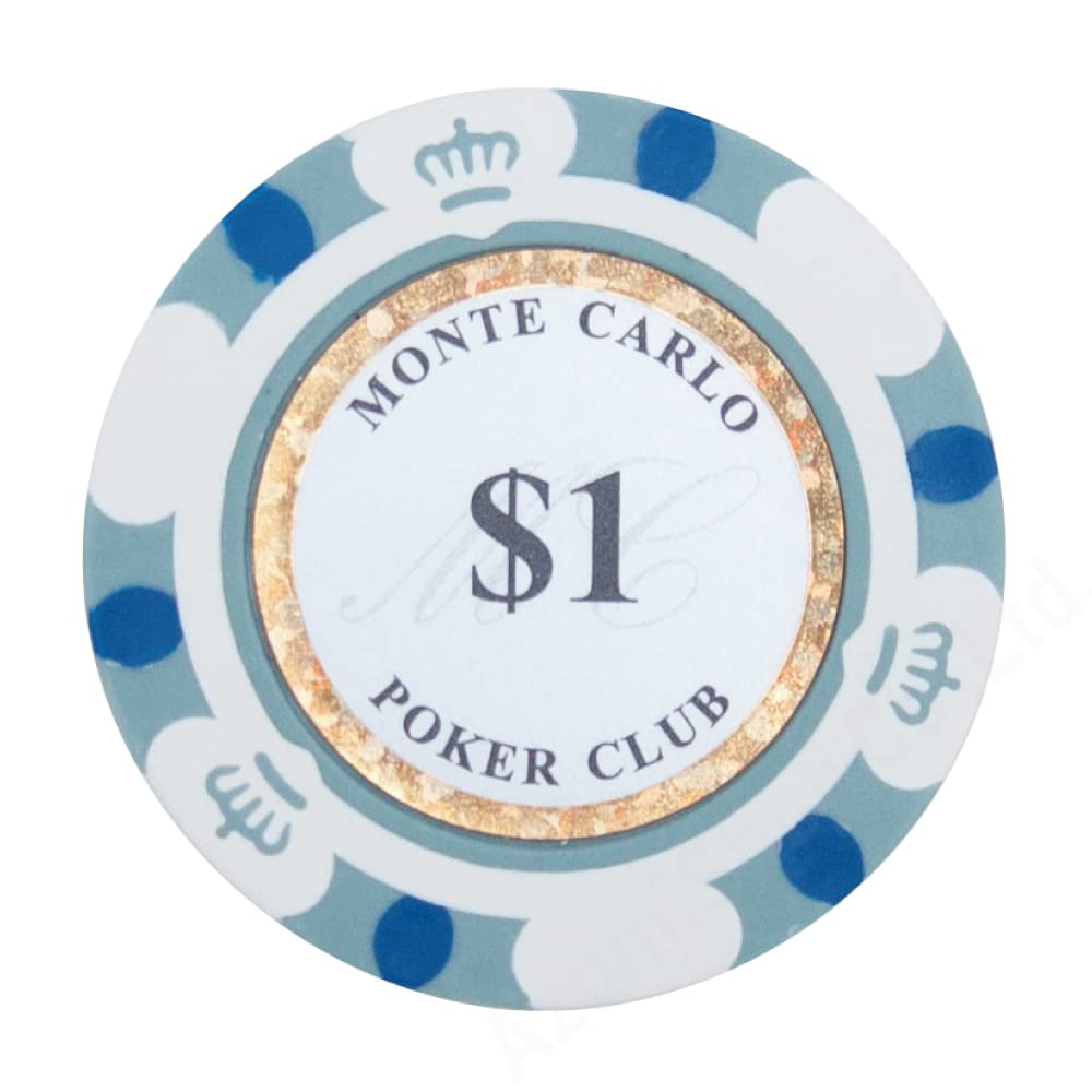 Amazon | AngeliqueShop モンテカルロ ポーカーチップ 100枚セット