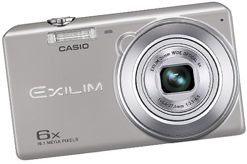 Amazon | CASIO デジタルカメラ EXILIM 1610万画素 6倍 シルバー EX