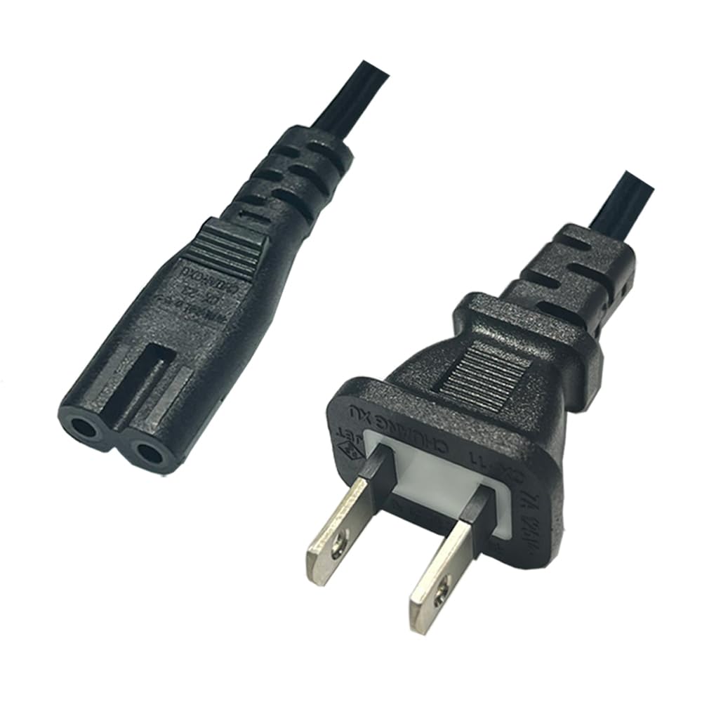 Amazon | 3Aカンパニー 電源ケーブル 2P メガネタイプ 1.5m 7A/125V