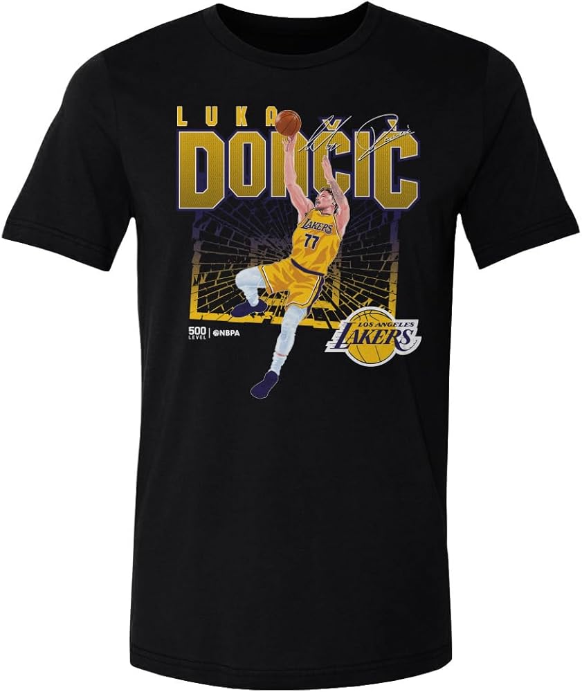 Amazon.com: 500 LEVEL Luka Doncic Los Angeles Lakers Shirt - Luka