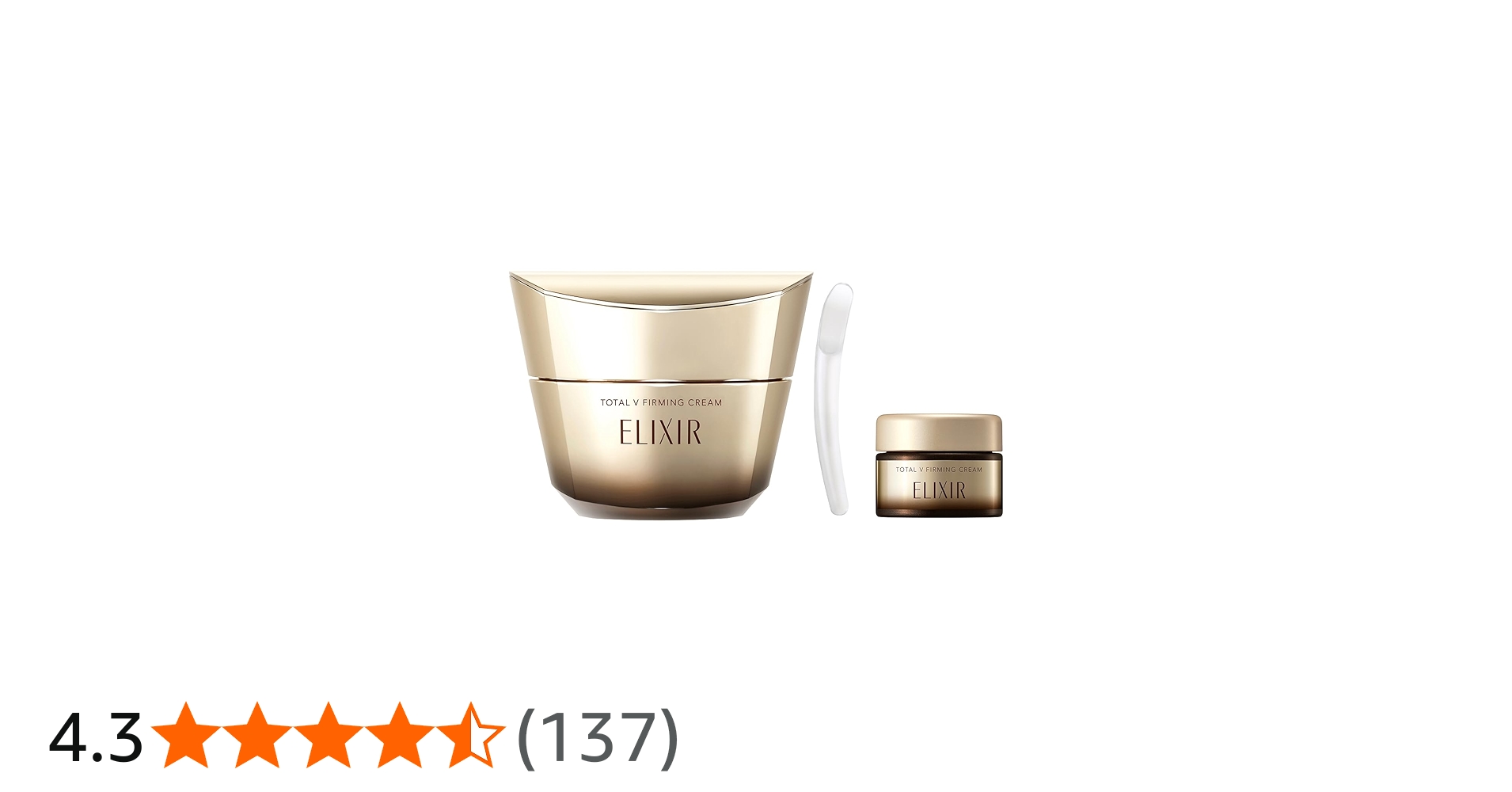 Amazon | ELIXIR エリクシール トータルV ファーミングクリーム 増量