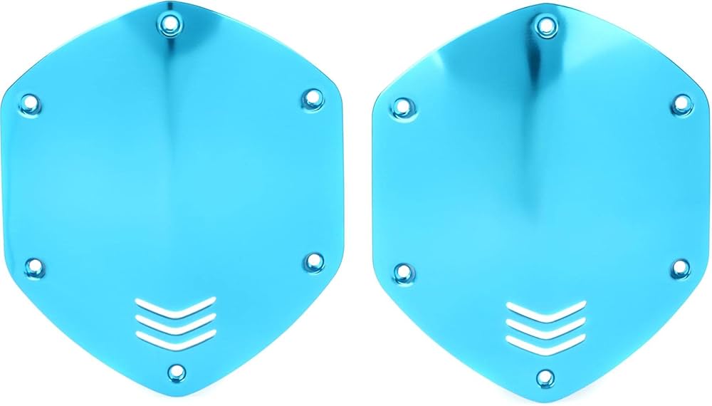 V-Moda Crossfade Over-Ear Headphone Metal Shield Kit - Ocean Blue