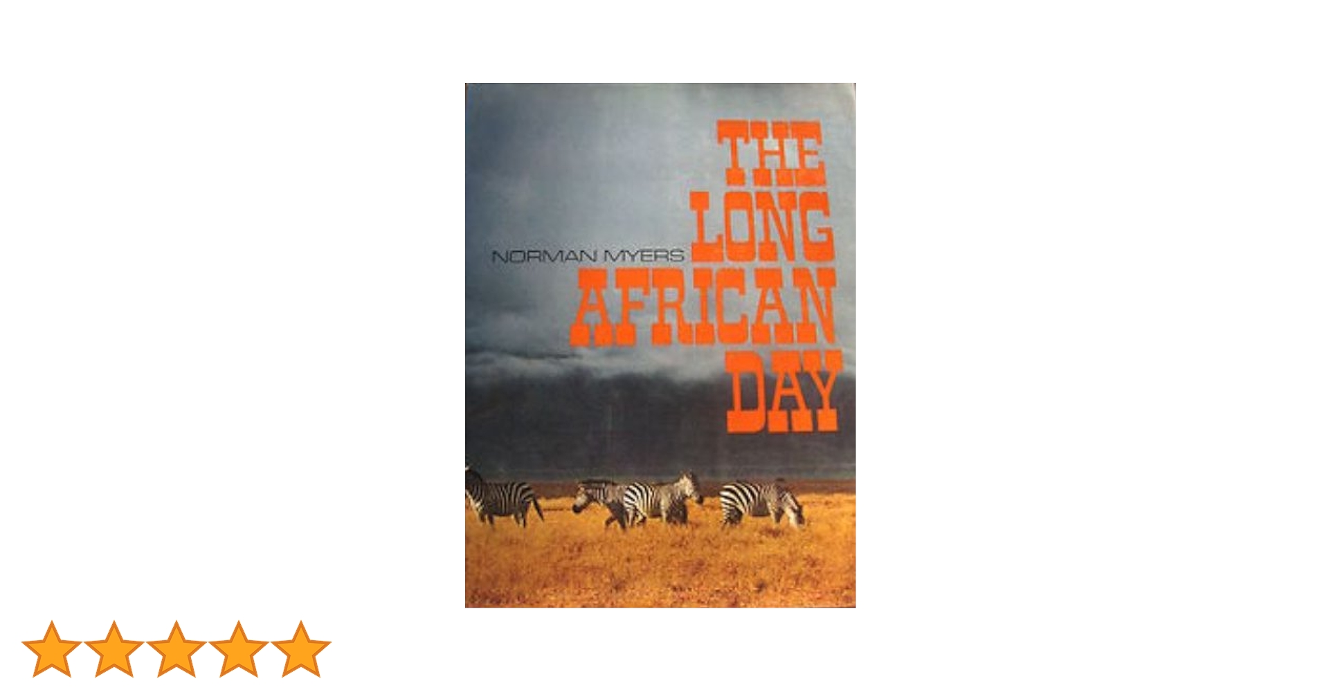 Amazon.co.jp: Long African Day : Myers, Norman: Foreign Language Books