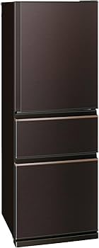 Amazon | 三菱電機 冷蔵庫 幅60cm 330L 右開き 3ドア 野菜室真ん中