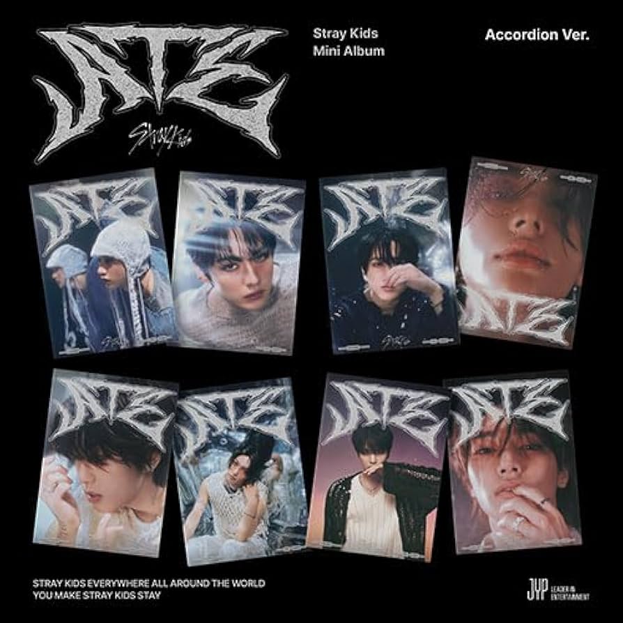 Amazon.com: Generic StrayKids 9th Mini Album [ATE] Accordion Ver