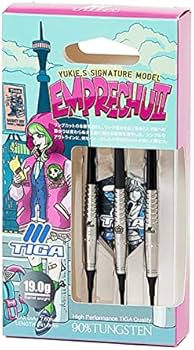 Amazon | ダーツ バレル TIGA 【ティガ】 エンプレチュ2 坂口優希恵