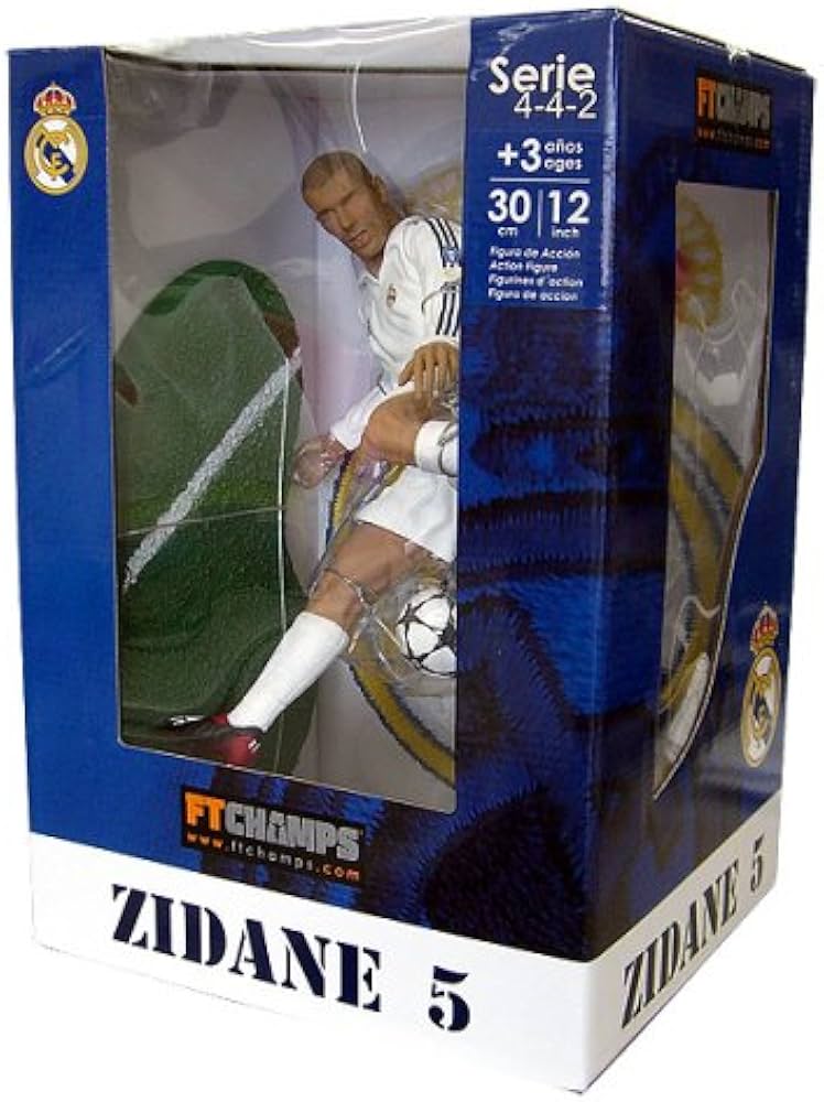 Amazon | FT Champs - Real Madrid: 12 Inch Deluxe Figure ジダン