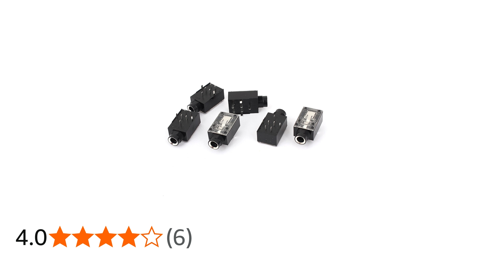 Amazon | uxcell ステレオジャックソケット オーディオコネクタ6個
