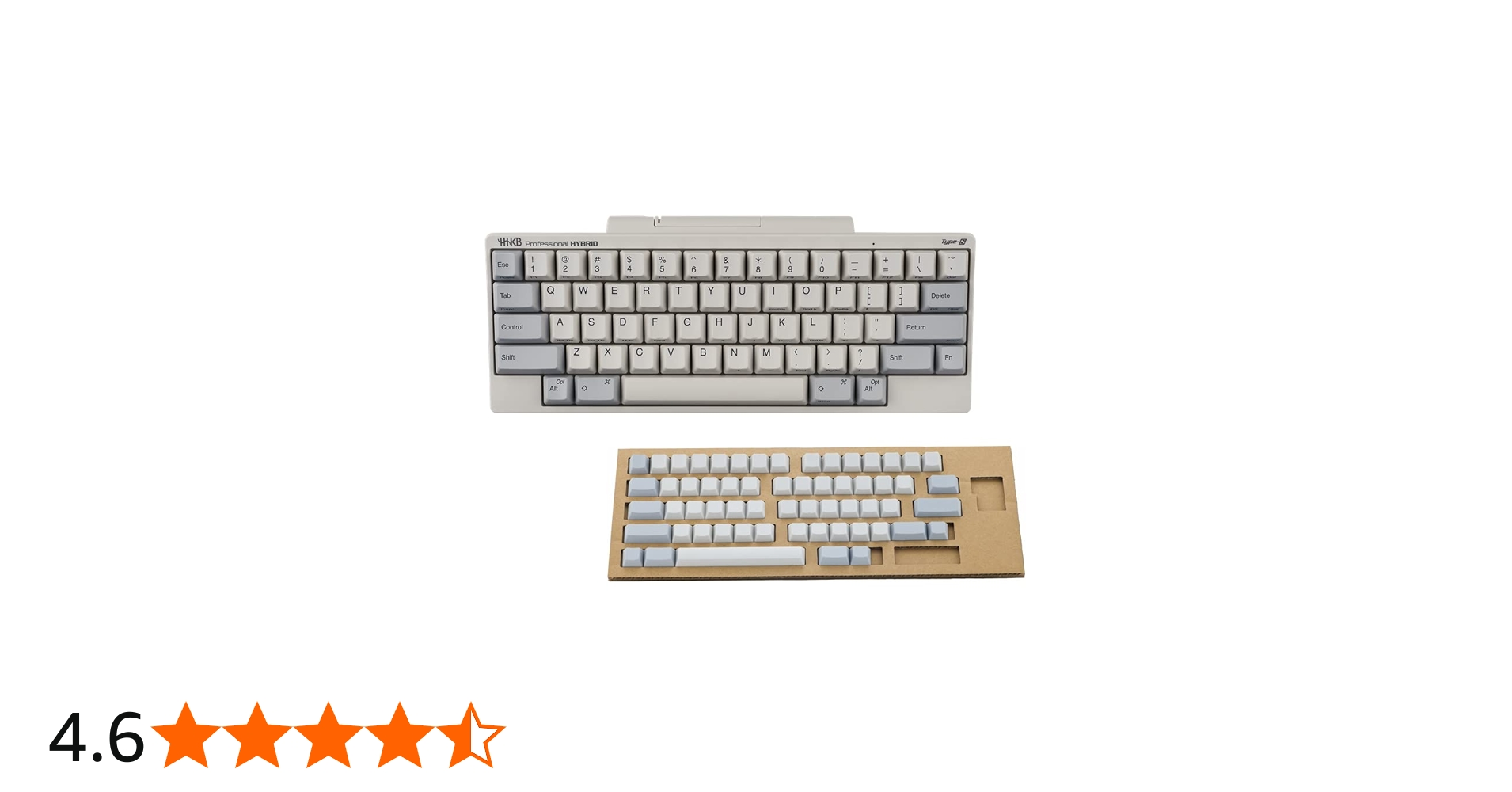 Amazon.co.jp: HHKB Professional HYBRID Type-S 英語配列／白、無刻印