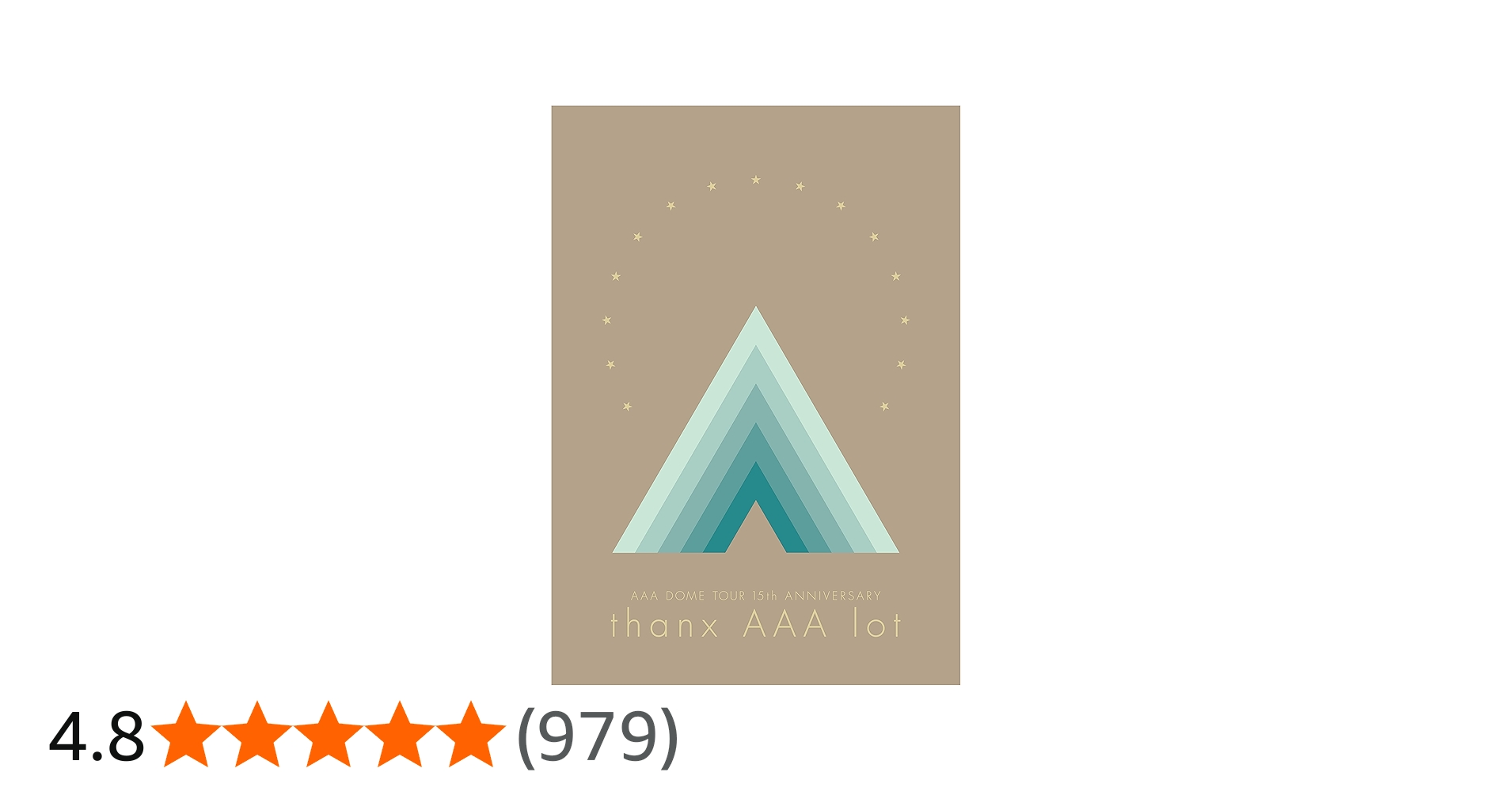 Amazon.co.jp: AAA DOME TOUR 15th ANNIVERSARY -thanx AAA lot-(DVD4