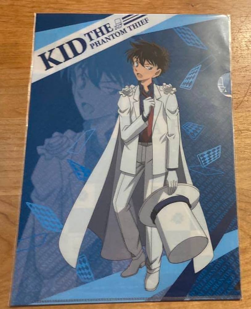 Amazon.co.jp: まじっく快斗 黒羽快斗 怪盗キッド クリアファイル