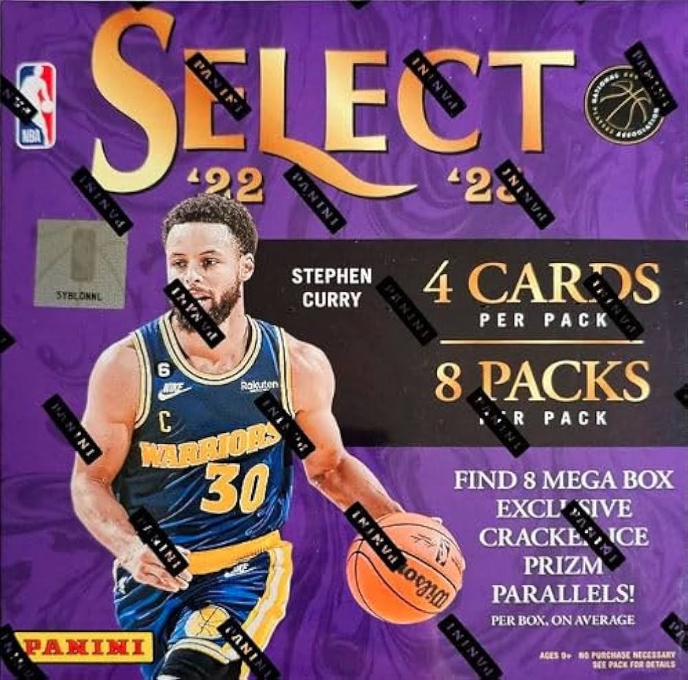 Amazon | NBA 2022-23 Panini Select Basketball Card Mega Box