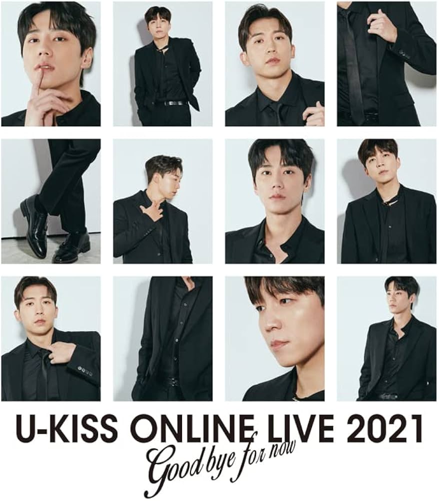 Amazon.co.jp: U-KISS ONLINE LIVE 2021 ~Goodbye for now~(Blu-ray2枚