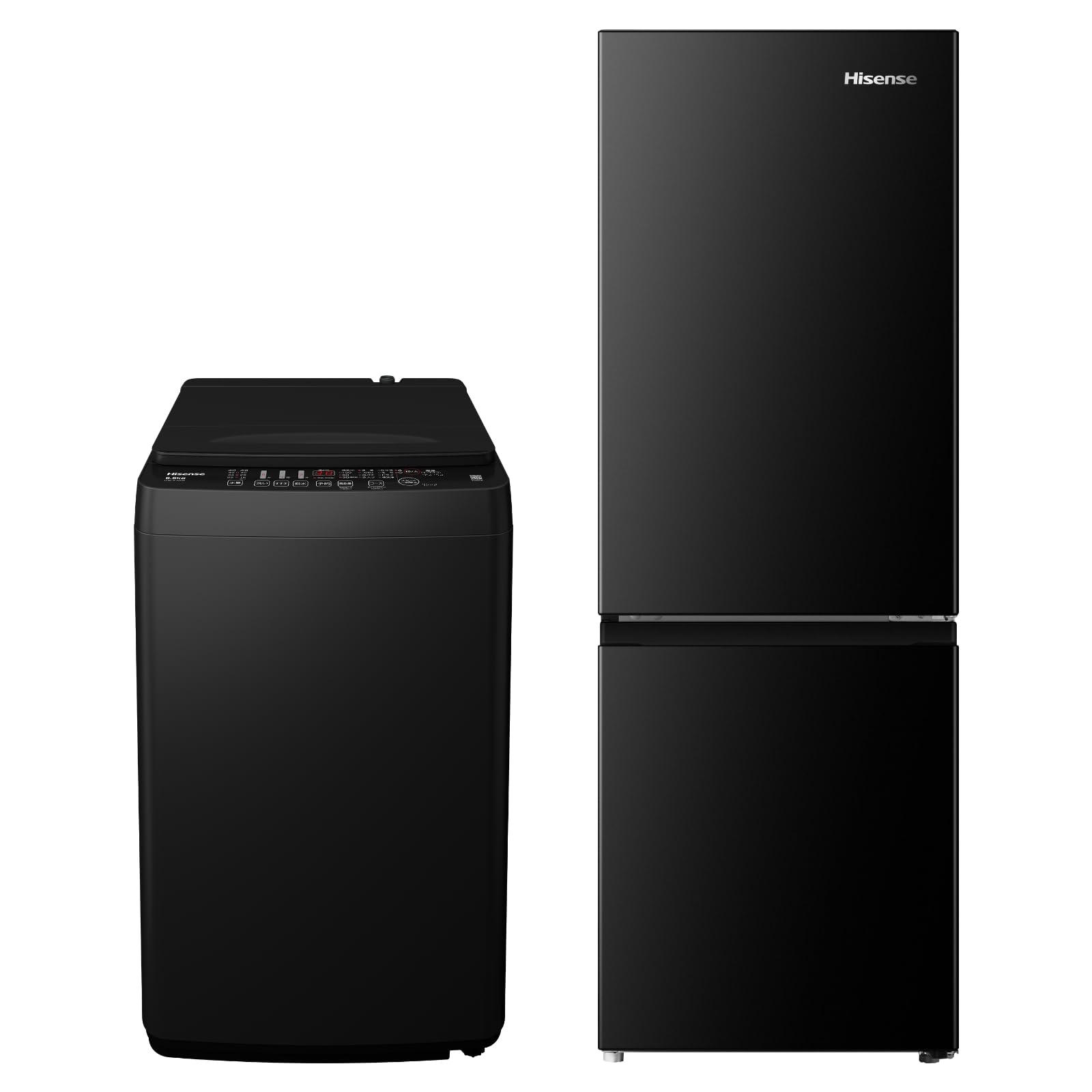 Amazon | 【新生活家電セット】ハイセンス 冷蔵庫 175L 黒 & 洗濯機