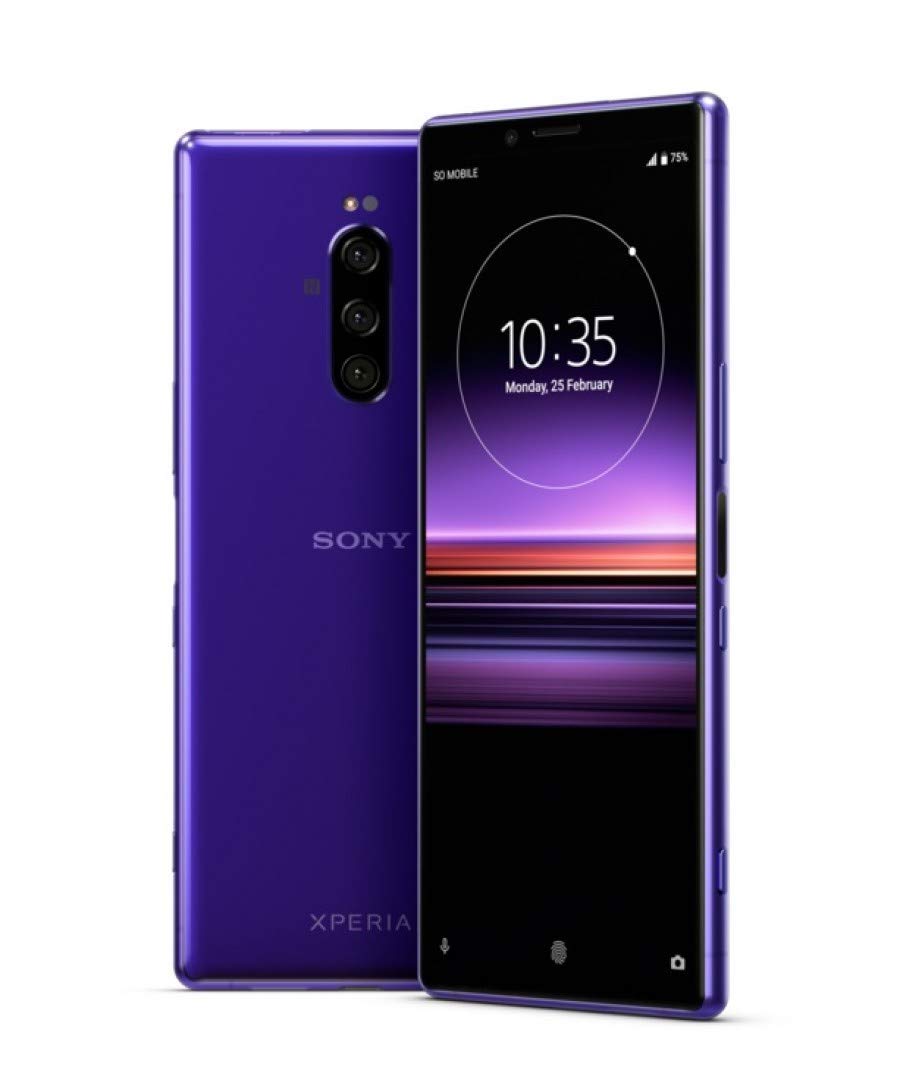 Amazon | Sony XPERIA 1 Dual SIM (J9110) 128GB/6GB (Purple/パープル