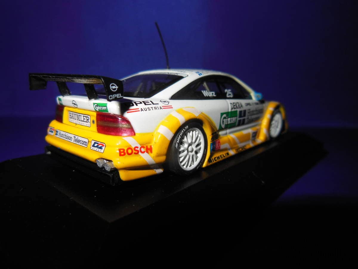 Amazon | 1/43 MINICHAMPS オペル カリブラ OPEL CALIBRA V6 DTM 1996