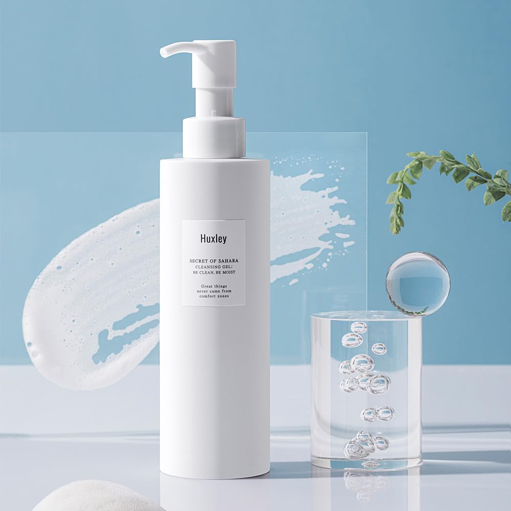 Amazon.com: Huxley Secret of Sahara Gel Cleanser, Korean Gel-to