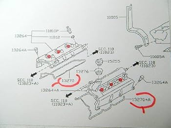 Amazon.co.jp: フェアレディZ33 VQ35DE VQ35 ガスケット