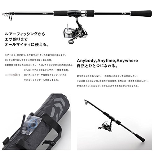 ダイワ「DV1・V」！リニューアルされたモバイルロッドをご紹介