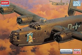 Amazon.com: Academy 12584 1/72 B-24H Liberator Zodiac Plastic