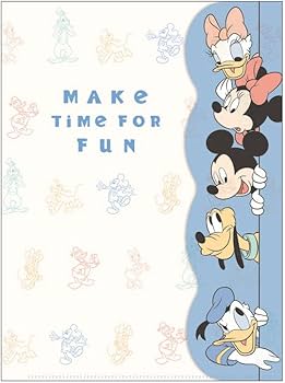 Amazon | ディズニーキャラクター[ポケットファイル]ダイカットカバー