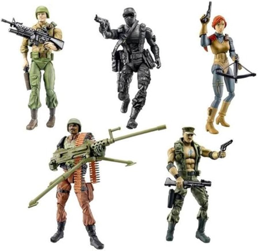 Amazon.co.jp: GIジョー 25th 5パック GI JOE SET : DIY・工具・ガーデン