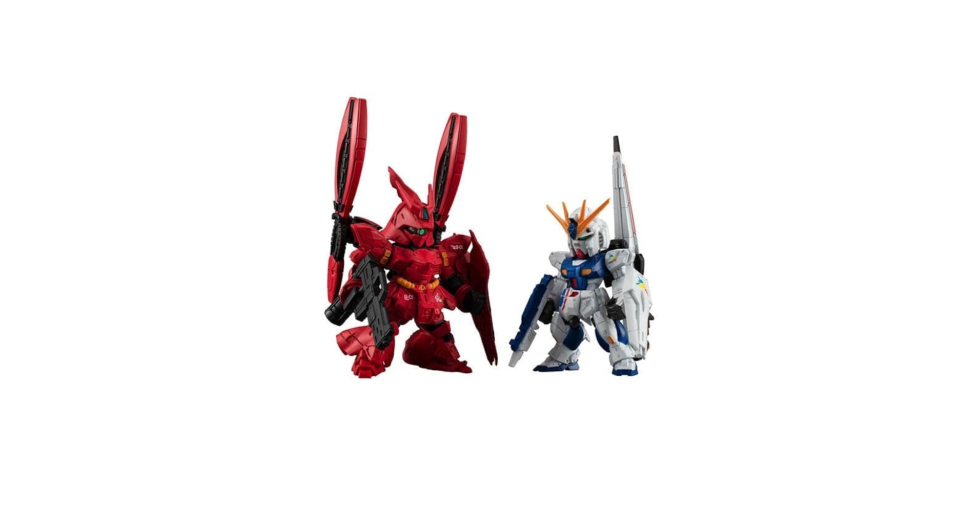 Amazon | FW GUNDAM CONVERGE CORE RX-93ff νガンダム & MSN-04FF