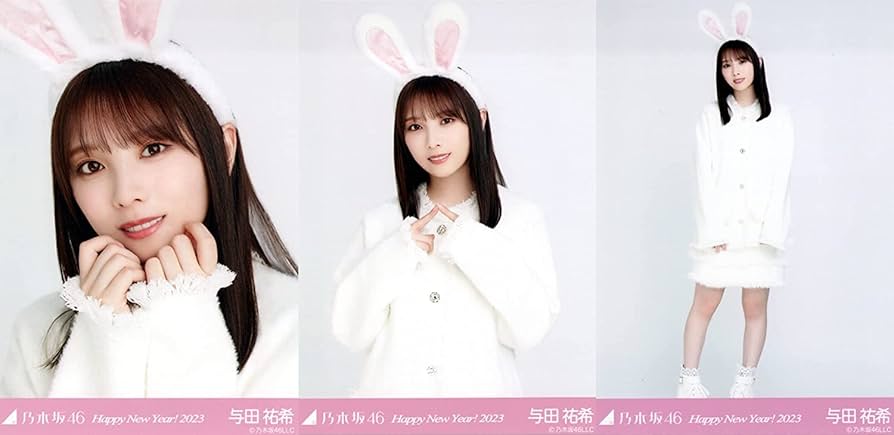 Amazon.co.jp: 乃木坂46 2023年1月ランダム生写真 干支 兎 3種コンプ