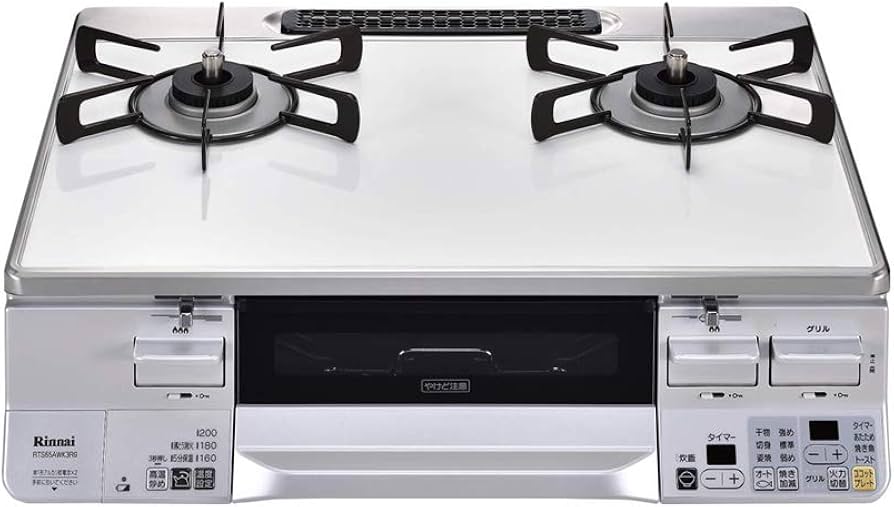 Amazon.co.jp: リンナイ ガステーブル【都市ガス12A13A用】 ホワイト
