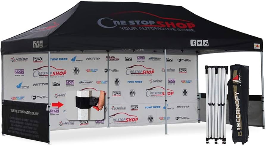 Amazon.com : ABCCANOPY Pro-40 Custom Trade Show Tents 10x20